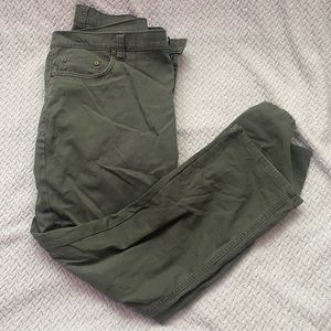 Dark Green Jeans